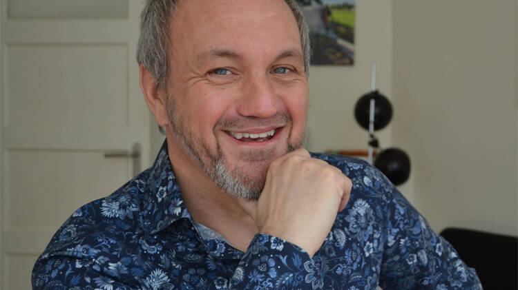 Portretfoto van live tekenaar Paul Schenk van LiveSketch