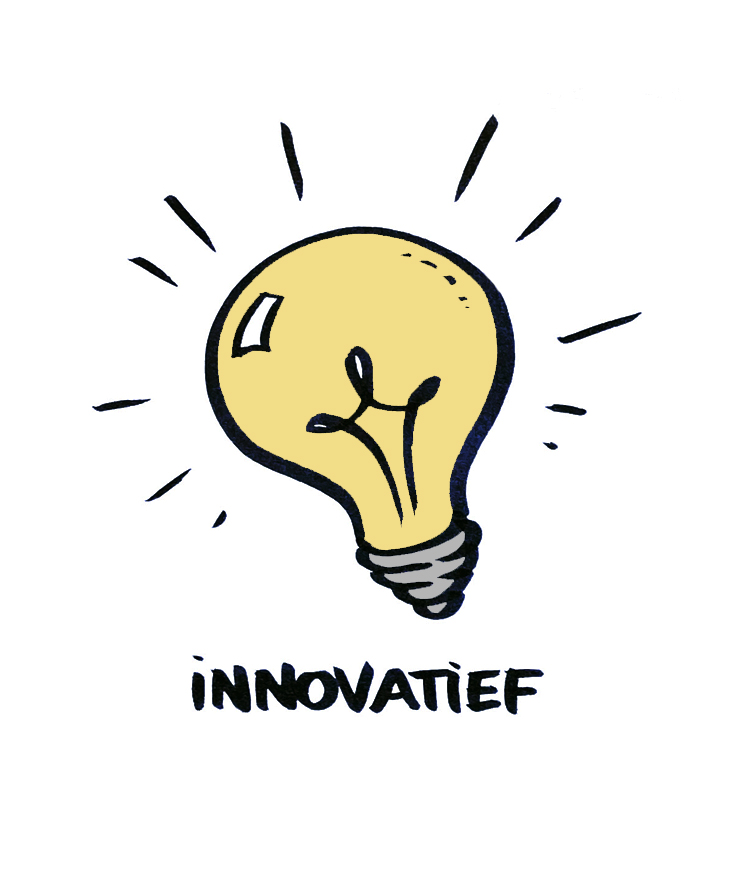 Illustratie van zakelijk tekenaar met brandende gloeilamp